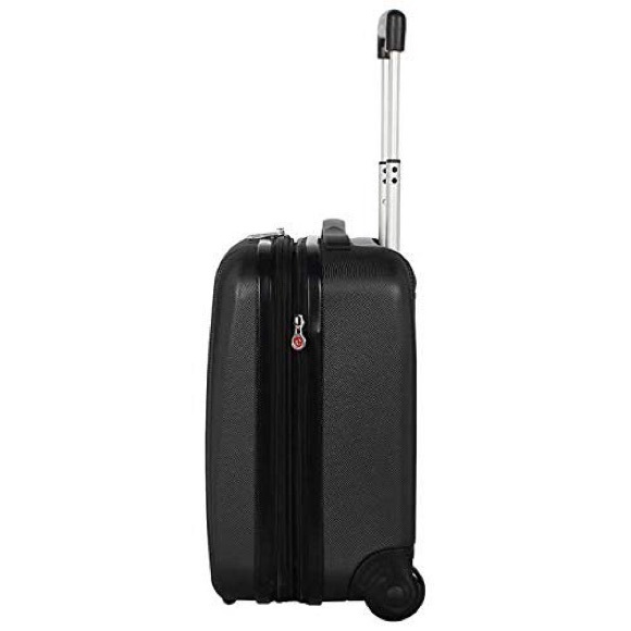 Ciao 15” Underseat Hardside Expandable Carry-On Black - Picture 2 of 8
